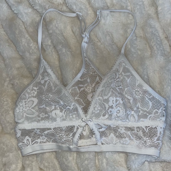 2 for $30 white lace aerie bralettes - Picture 1 of 6